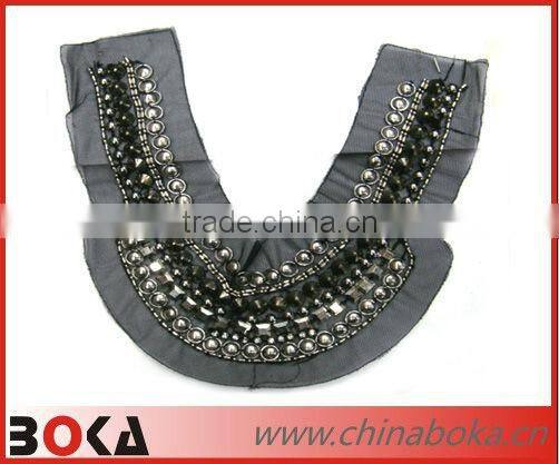 New arrival latest design gold women sequins collar design