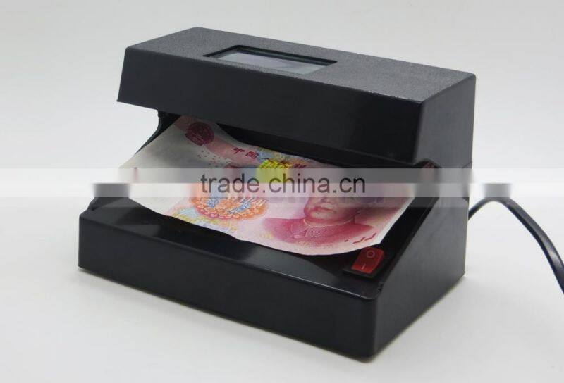 AC Power 2 IN 1 Magnifier 4W Blacklight UV Tube Money Detector Machine
