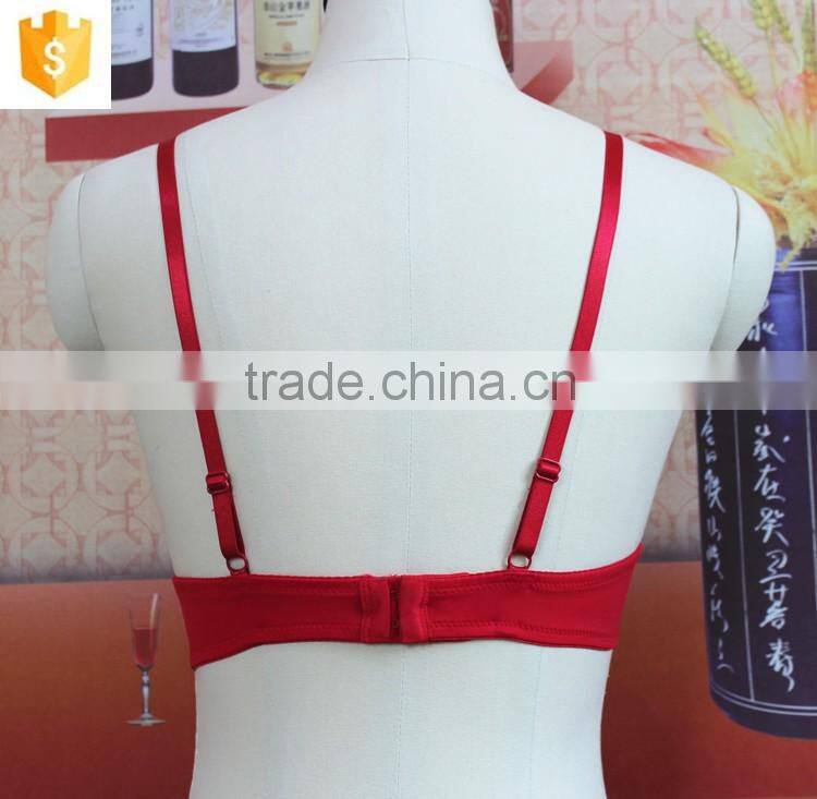 fashion volume push-up candy color bra manufacturer