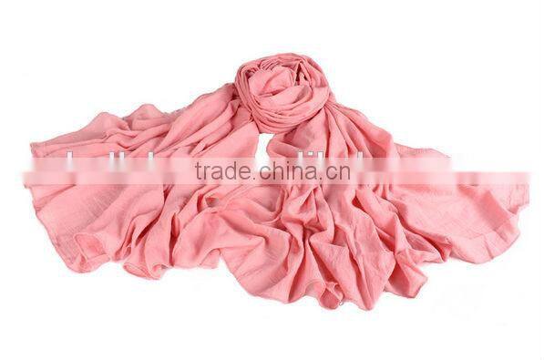 14 Colors in Stock Fashion Women Lady Cotton & Linen Pashmina Scarf Wholesale