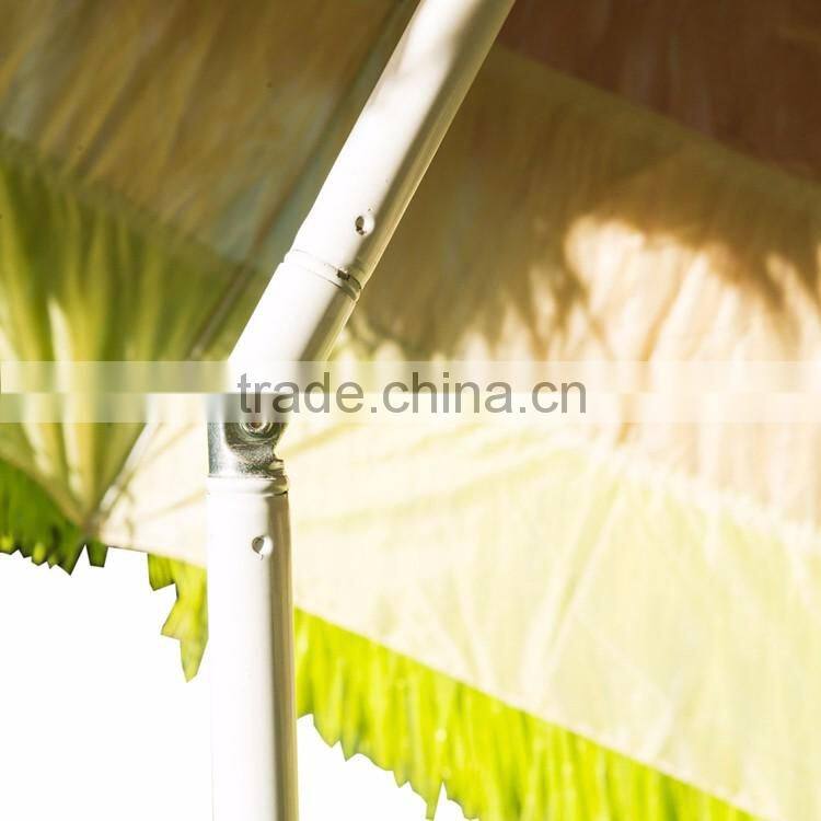 Outsunny Outdoor Straw Beach Patio Umbrella Parts Stand Mixed Color Umbrella Promotional