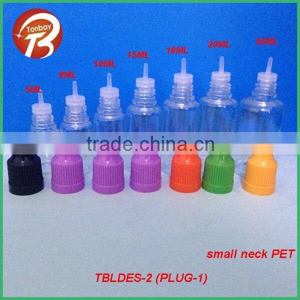 20ml PET plastic dropper bottle for eliquid E juice eye dropper bottle