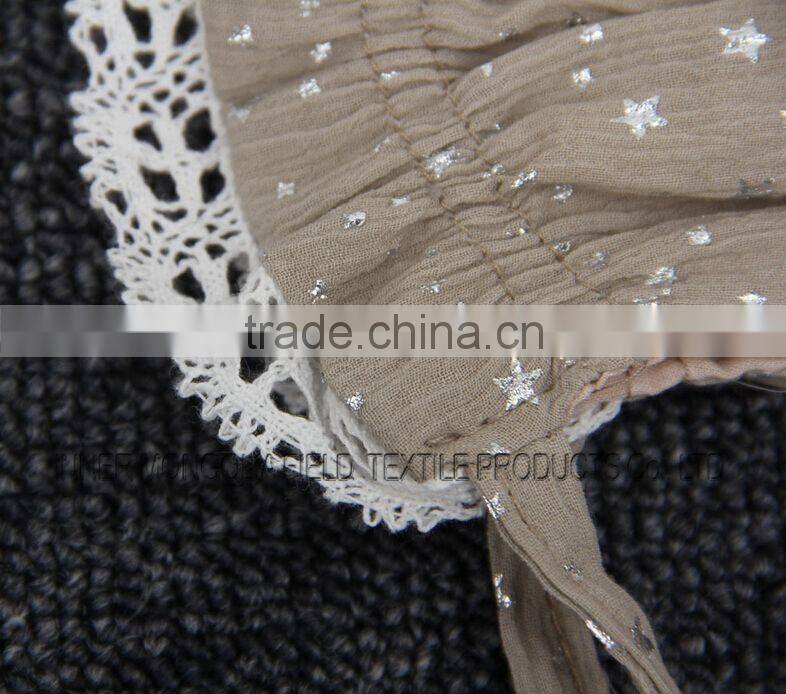 Baby Girls Hollow Lace Princess Hat Bonnet Hat