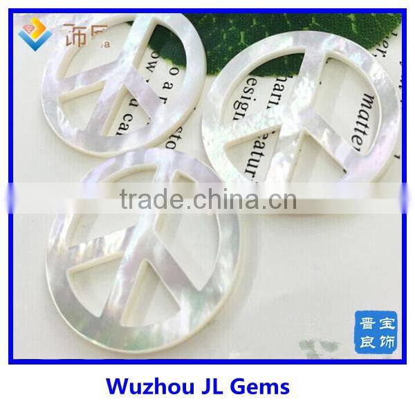 High quality White Mother of Pearl MOP Shell Elephant Animal Beads