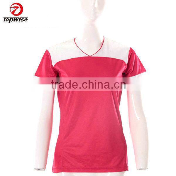 High Quality Summer V Neck T Shirt China Sports Clothing Manufacturer