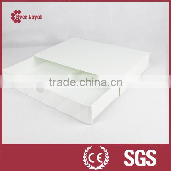 White color makeup storage drawers