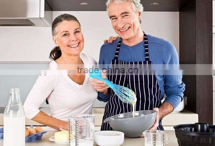 Hot sale colorful silicone whisk Silicone Kitchen Utensils for Blending, Whisking, Beating & Stirring