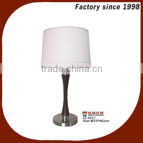 contemporary table light hotel in wooden
