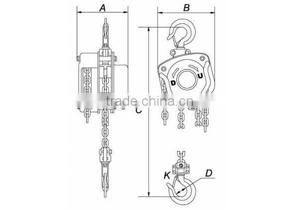 Small Electric Hoist PA