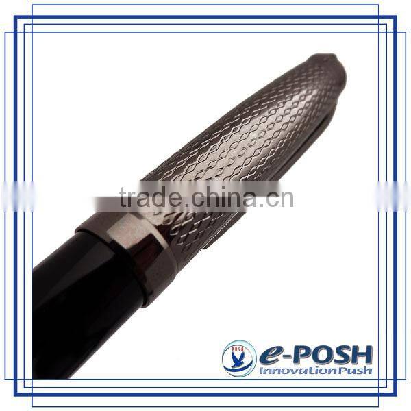 Calligraphy metal engraving office stationery roller ball gift pen set