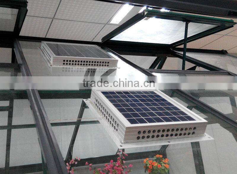 New style greenhouse aluminum glass louver windows