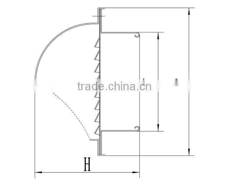Hvac waterproof stainless steel air vent cowl cover