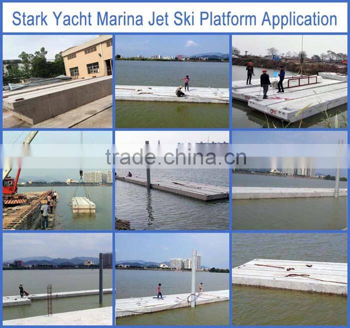 Rotomolding plastic pontoon/ concrete floating dock