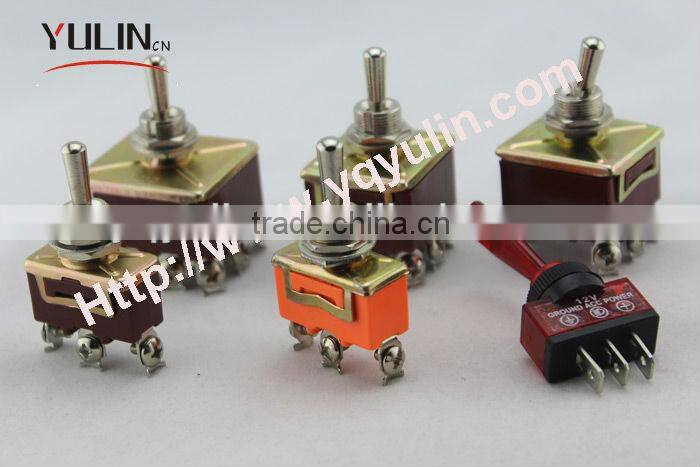100pcs/lot Low price 6pin Mini led toggle switch