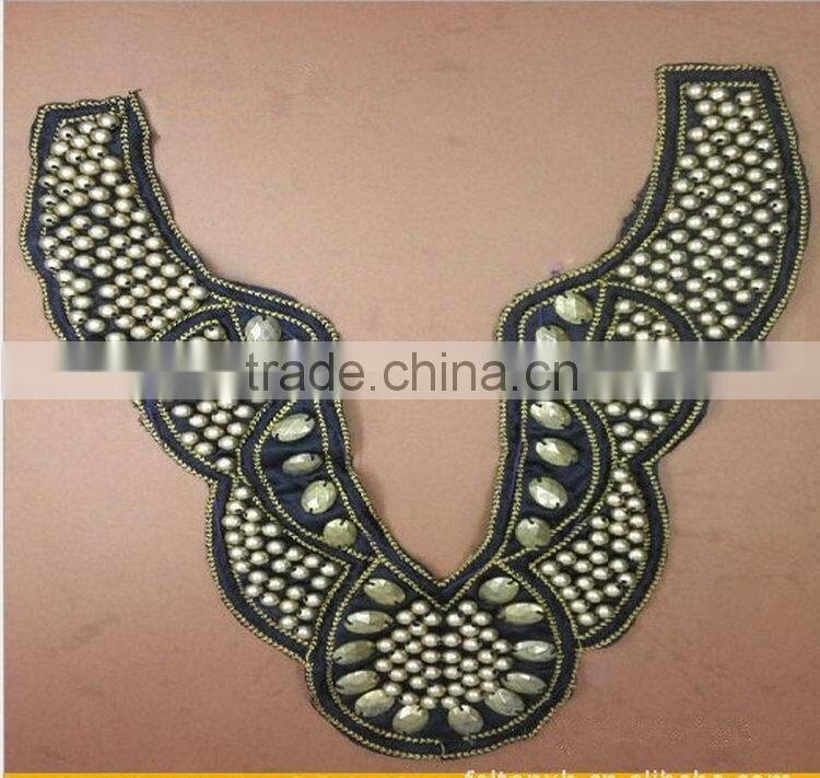 Top grade new coming patterns cotton lace collar