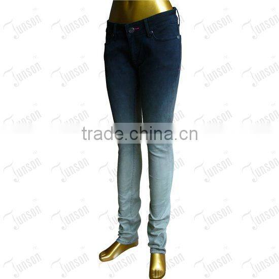 Lady's denim jeans-fashion jeans