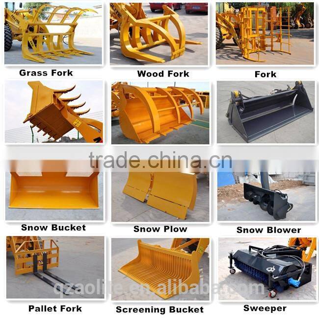 High Quality Mini Forklift Front End Wheel Loader For Sale