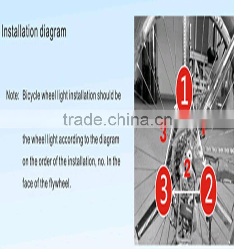 LED Programmable Wheel Light Fun Bicycle Lights