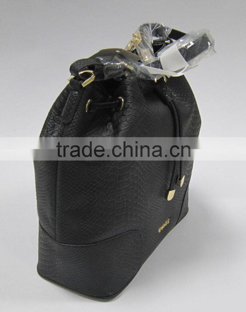 wholesale Pu leather drawstring backpack