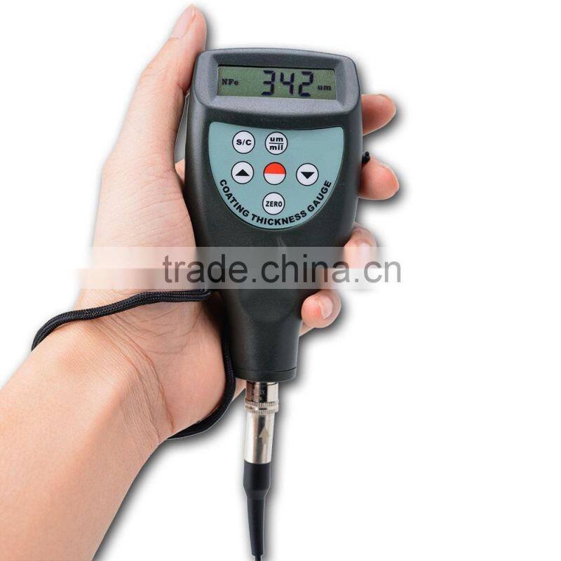 Digital Gauge F NF probes Painting 1250um 50mil Coating Paint Thickness Meter