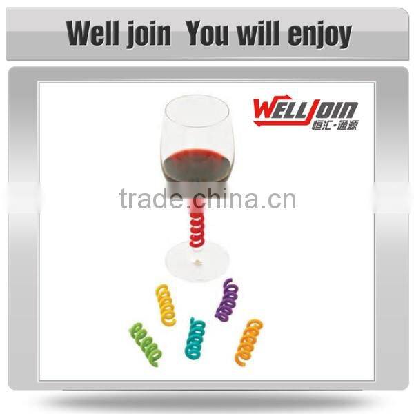 New Party Bar KTV Silicone Suction Cup Wine Glass Marker