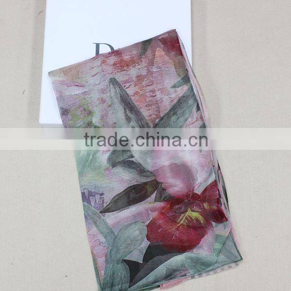 2014 fancy woman georgette scarf