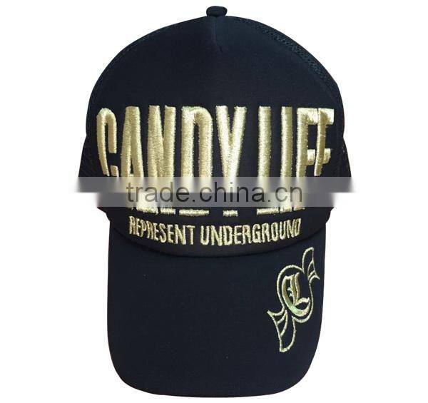 Custom Wholesale Printed Trucker Mesh Cap Embroidery Patch Mesh Trucker Caps
