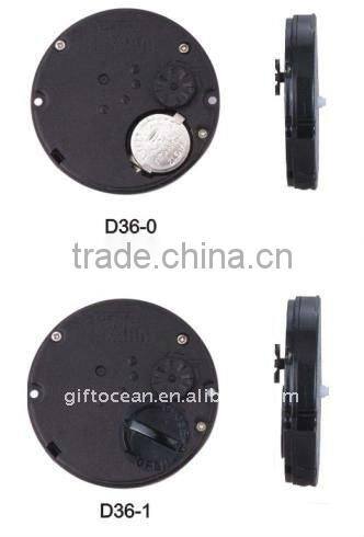 standard quartz alarm clock slim movement