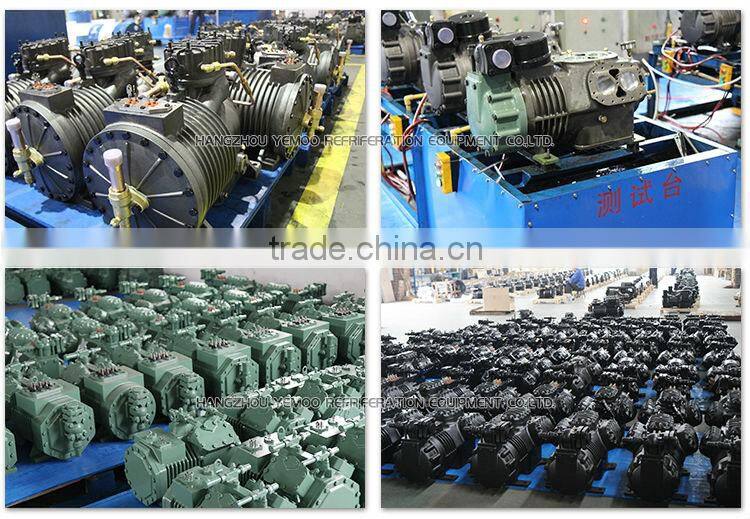 Yemoo 6HP Semi-hermetic piston refrigeration Bitzer chiller compressor brands for cold room