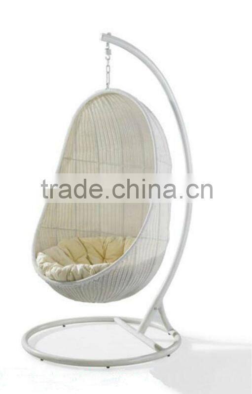 2013 colorful rattan wicker egg chairs /garden rattan wicker egg chair/garden wicker chair set