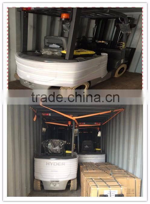 pneumatic water pump gasoline forklift 1.8t trucks for sale with Japanese Engine