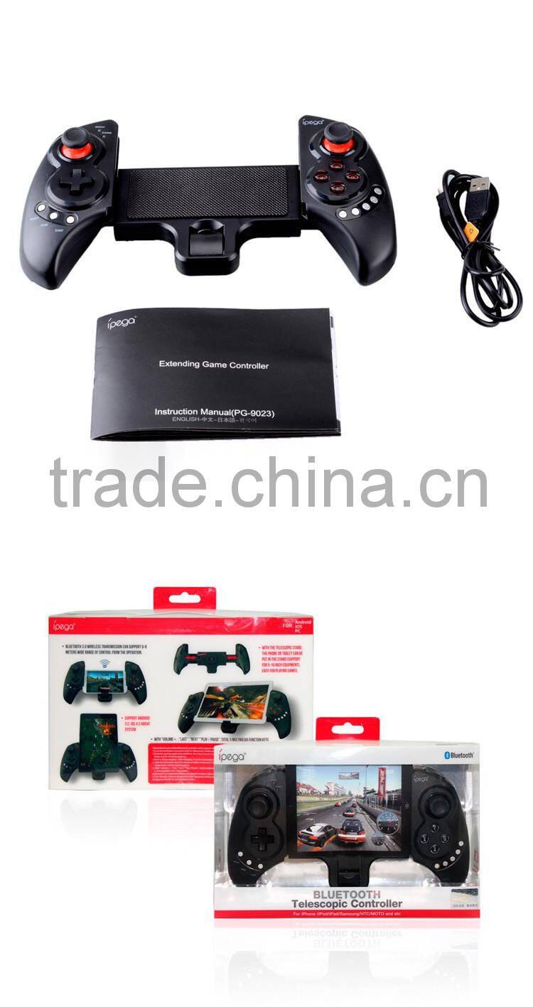 Hot High-end Telescopic Wireless Bluetooth Gamepad Controller Game Joystick For iPhone iPad Samsung Android IOS IPEGA PG-9023