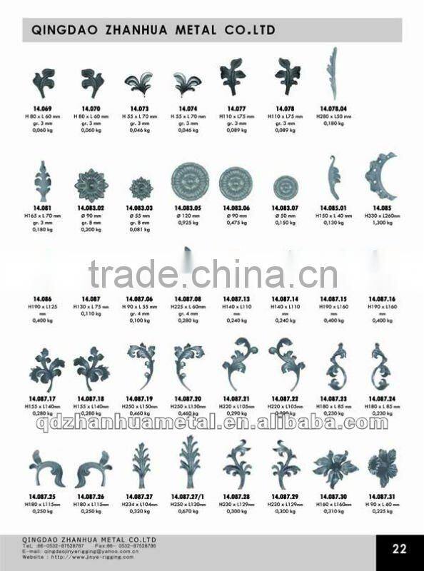 garden metal flower wall decoration