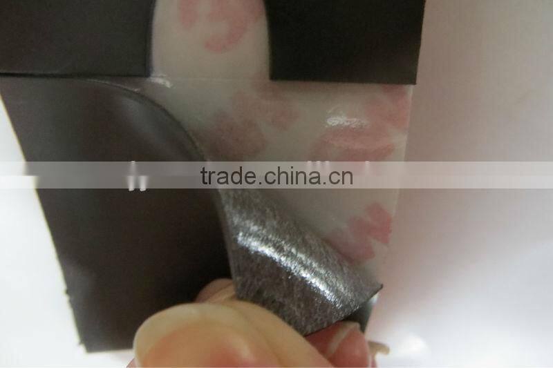 custom matt UV coating adhesive backed magnetic rubber magnet