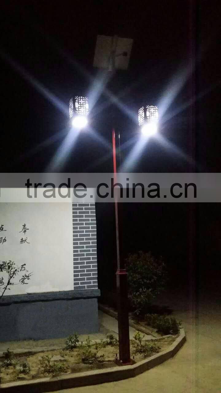 2x15w solar led garden light