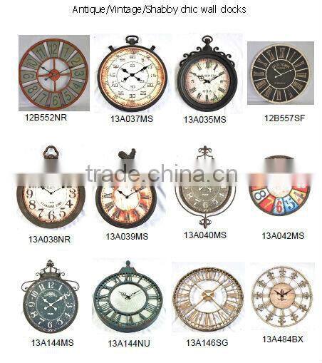 Unique decorative art skeleton clock