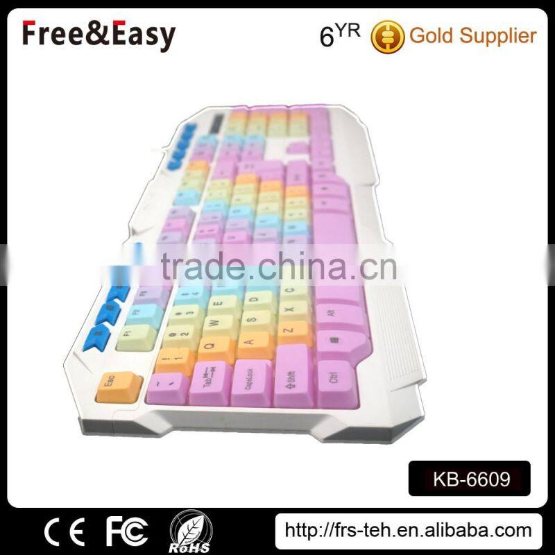 USB 2.0 interface wired USB keyboard