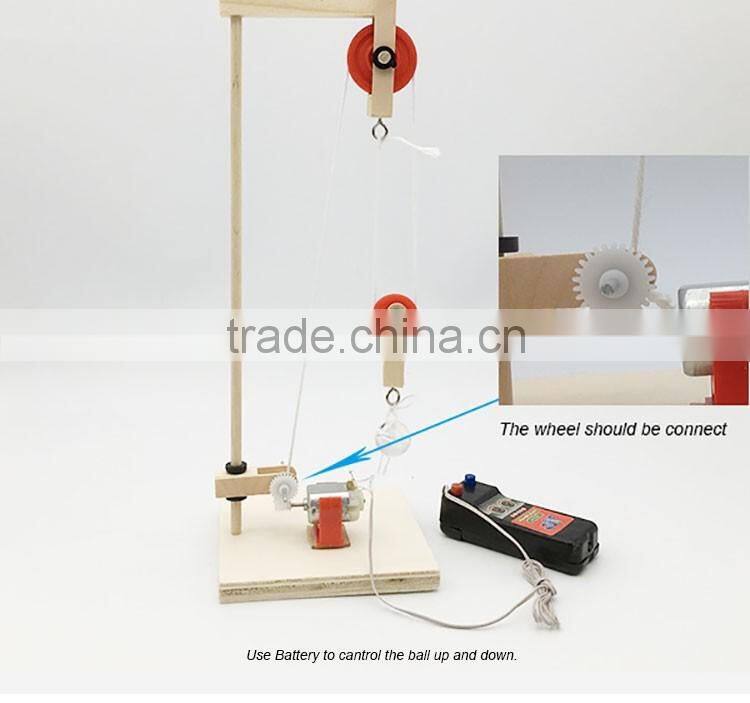 school lesson educational electronic crane wooden jigsaw puzzle