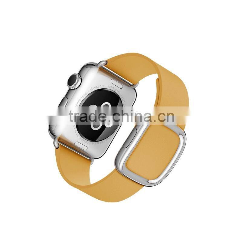 Modern leather Wrist Bracelet Band Strap For Apple Watch 38mm/42mm