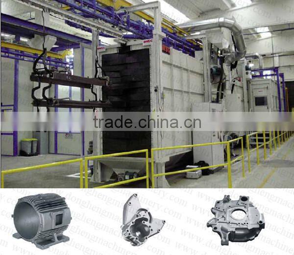 Q385 double route hanger chains type continuous working sand blasting