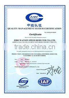 Cycloidal Speed reducer / gear motor BWD