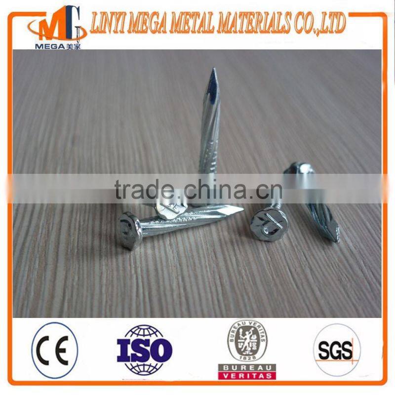 hot sale concrete nail china supplier hardend concrete nails