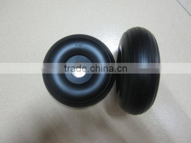 Alibaba Flat Free Wheelbarrow 3.50-8 wheelbarrow pu foam wheel