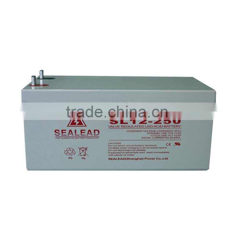 OEM your brand 12v 250ah storage battery
