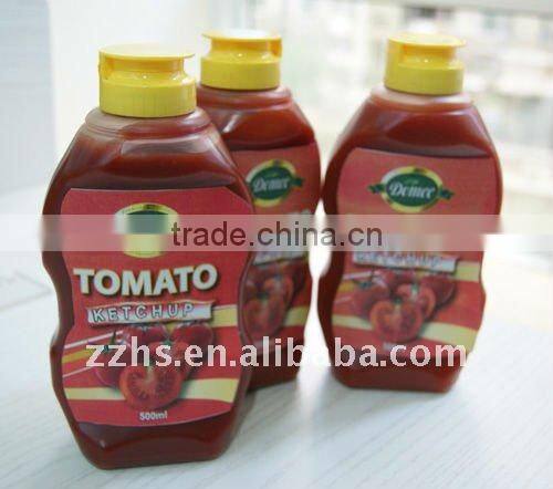 Caned Tomato Sauce In Plastic Bottle
