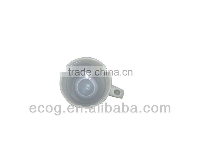 Wholesale cheap promotional white ceramic mug