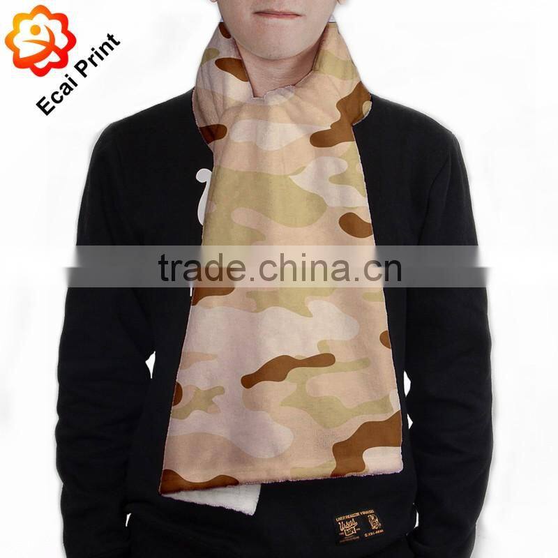 soft hot sale sublimated digital printing winter scarf