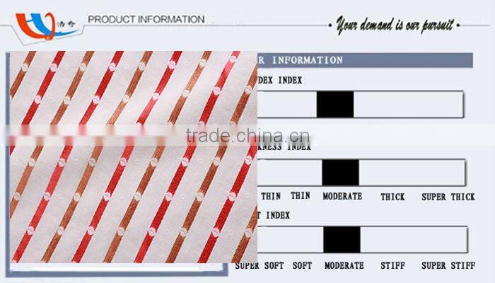 2014/2015 100% Cheap China 75D polyester cotton warp jacquard fabric textile for fashion korean ladies pants shirt