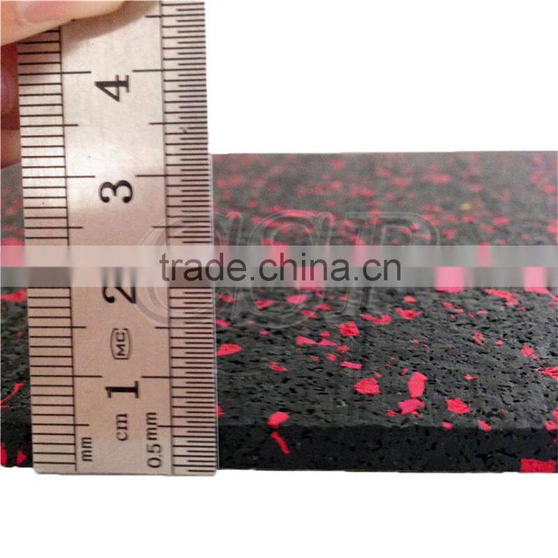 high quality rubber flooring roll for gym/ noise reduction rubber roll gym flooring/fitness laminate flooring roll