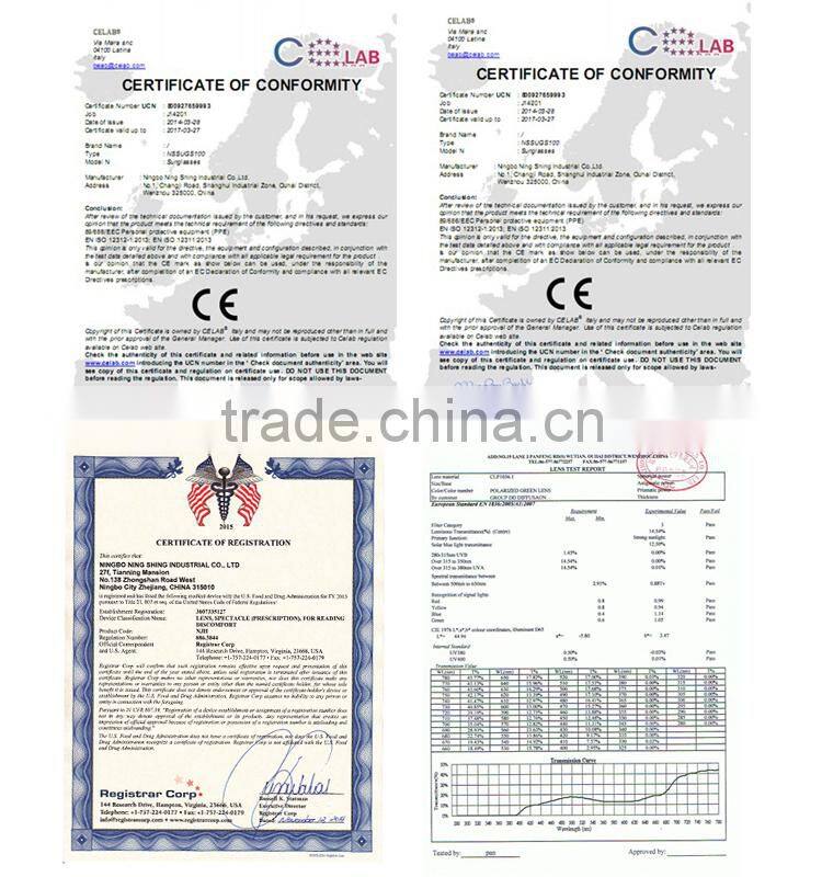 2015 fashionable custom women wholesale sunglasses